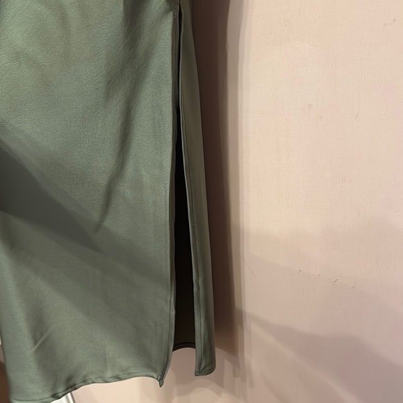 A New Day Olive Green Midi Dress - Picture 3 of 4